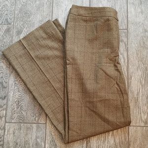 Moving Sale! Lafayette 148 Brown plaid dress pants